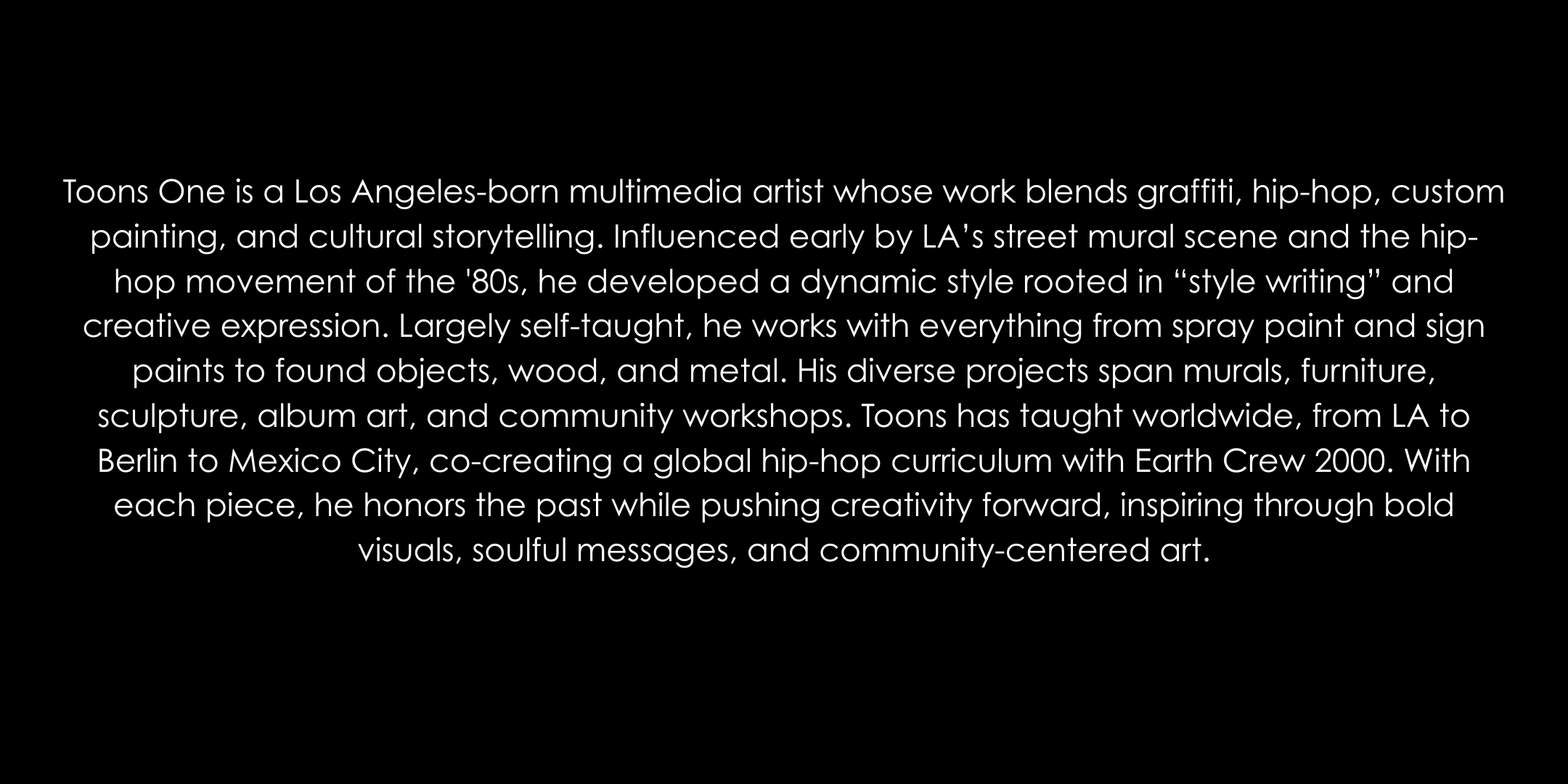 toons one bio